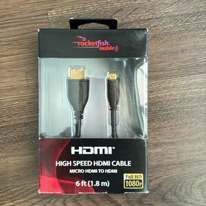 HDMI to micro HDMI cable